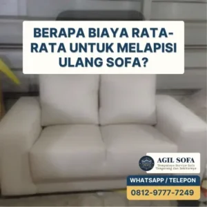 Berapa Biaya Rata-Rata untuk Melapisi Ulang Sofa?