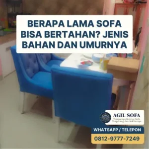 Berapa Lama Sofa Bisa Bertahan? Jenis Bahan dan Umurnya