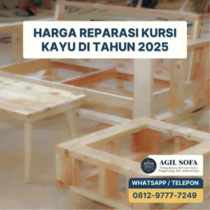 Harga Reparasi Kursi Kayu di Tahun 2025